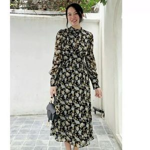 ZaRa Printed Swiss Dot Dress
